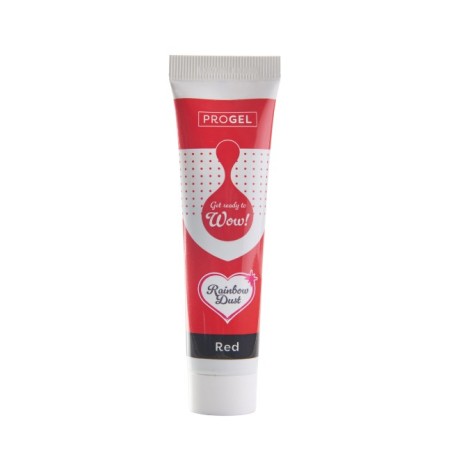 Colorante en gel concentrado Red Rojo ProGel Rainbow Dust