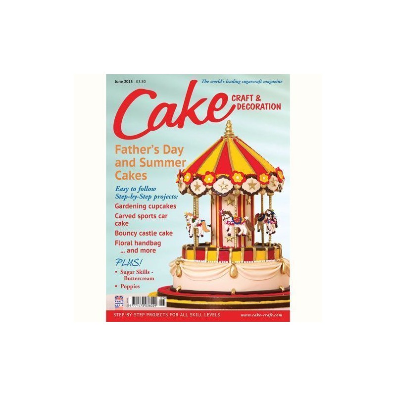 Revista Cake Craft & Decoration Edición Junio 2013