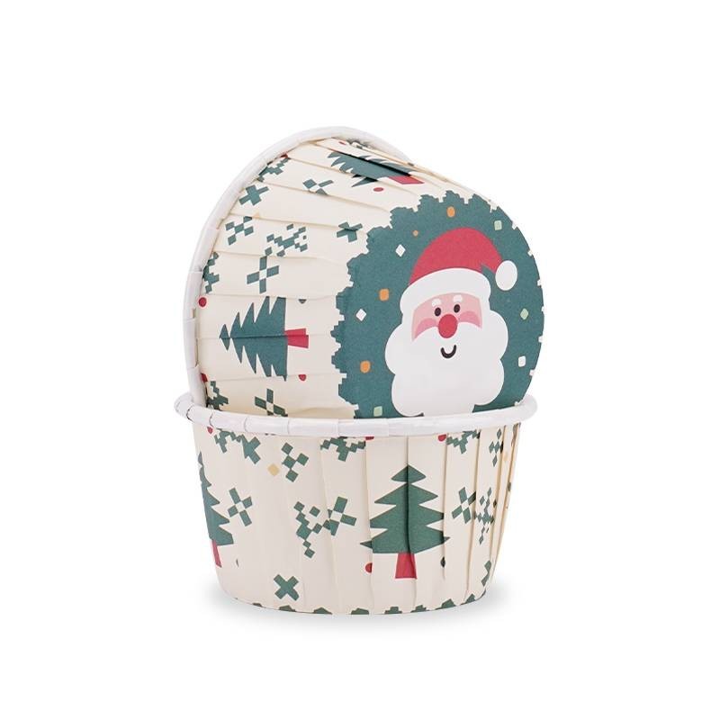 Cápsulas de Cupcakes Abetos de Navidad (50) Azucren