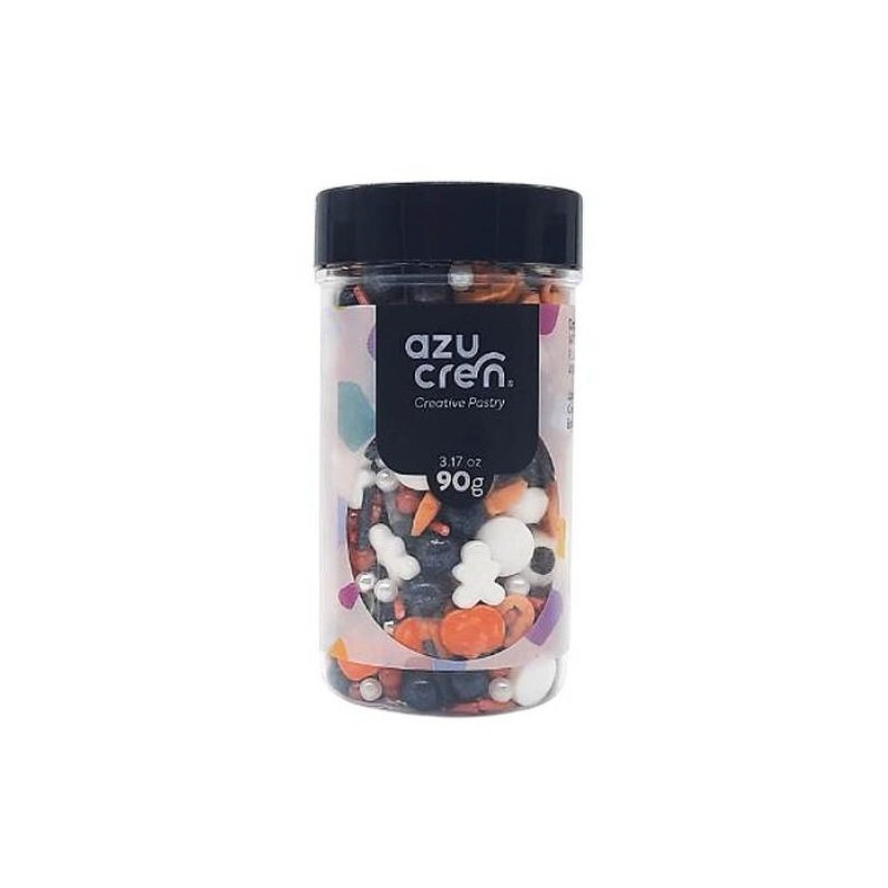 Sprinkles Mix Calabazas, Fantasmas y Lápidas Halloween 90g Azucren