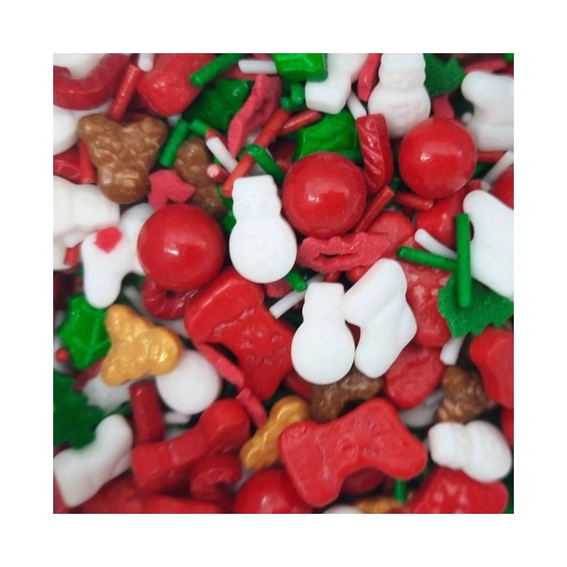 Sprinkles Mix Snowman Navidad 90g Azucren