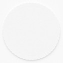 Bandeja redonda 25 cm x 3 mm BLANCO Textura  Extra Fuerte