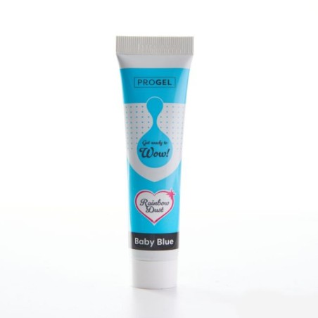 Colorante en gel concentrado Baby Blue Azul Bebe ProGel Rainbow Dust