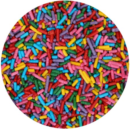 Sprinkles Fideos de Colores Jimmies Rainbow 150g Wilton