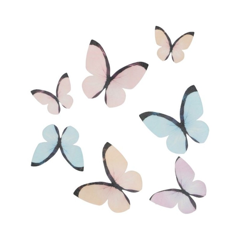Mariposas de Obleas Pastel (8) Wilton