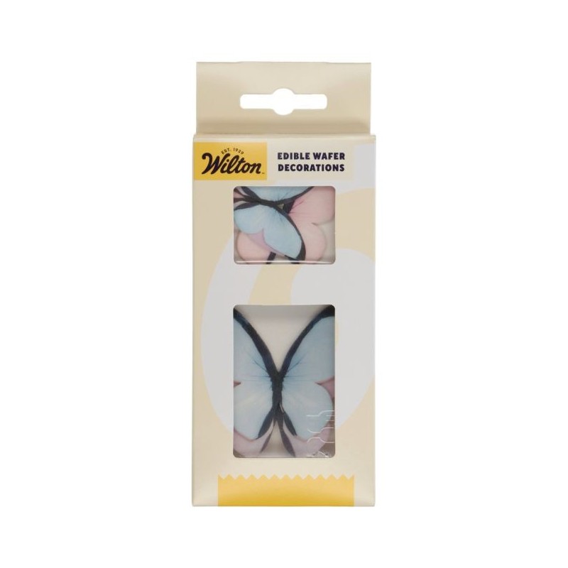 Mariposas de Obleas Pastel (8) Wilton