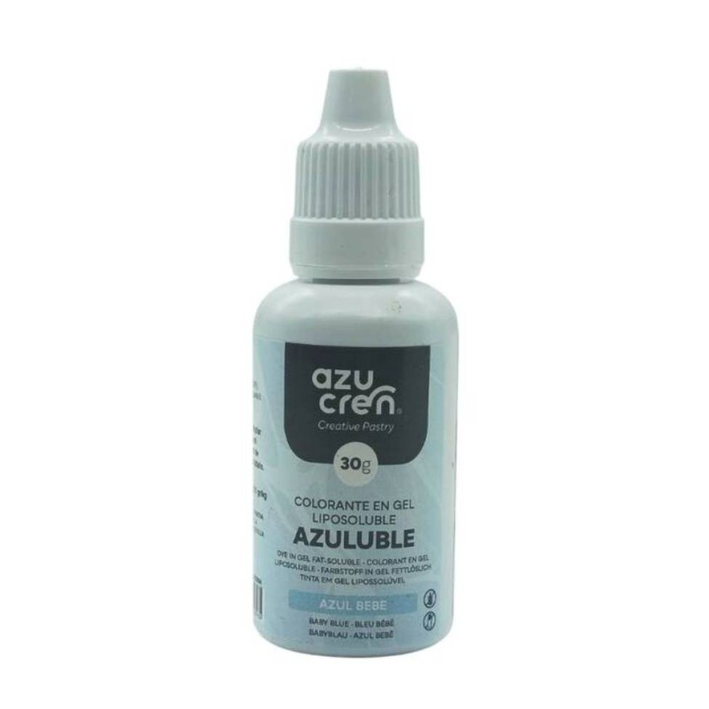 Colorante en gel liposoluble Azul Bebe 30 ml Azucren