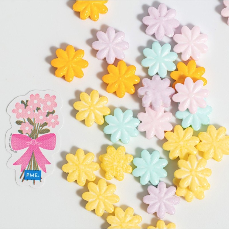 Sprinkles Flores Colores Pasteles 25g PME