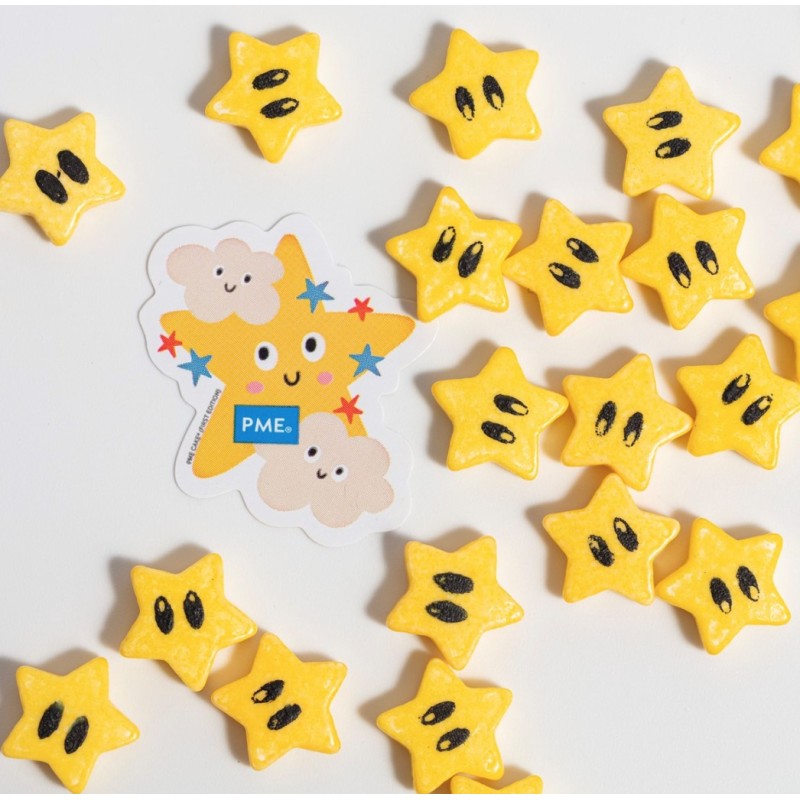 Sprinkles Estrellas Amarillas Mario Bros 25g PME