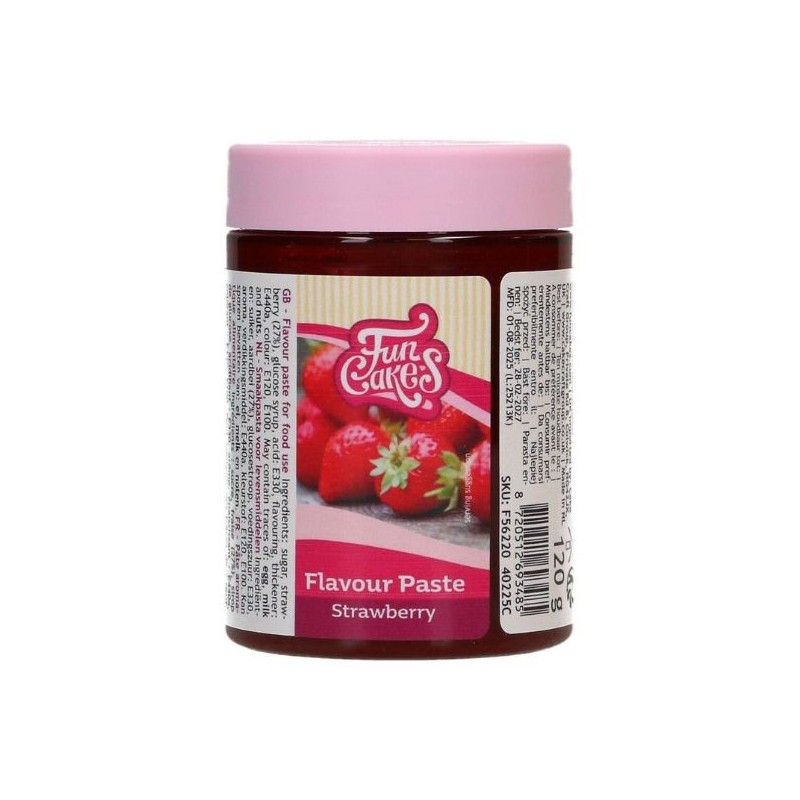 Aroma en Pasta de Fresa 120 g Funcakes