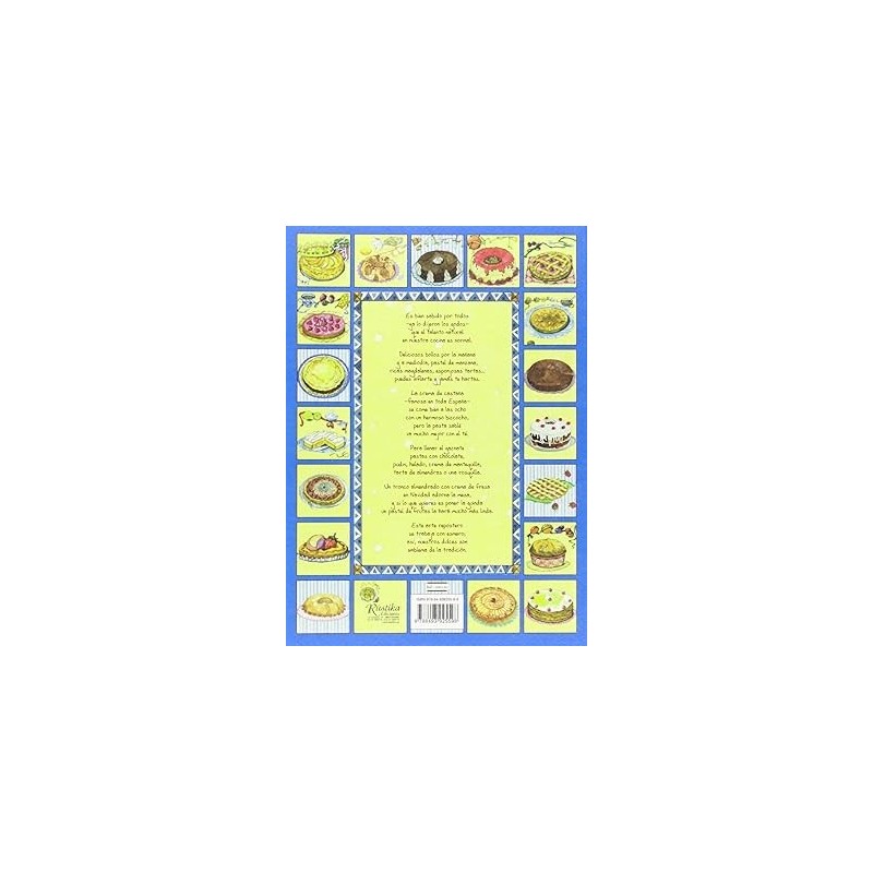 Cuaderno recetas dulces | Libro para escribir y guardar recetas