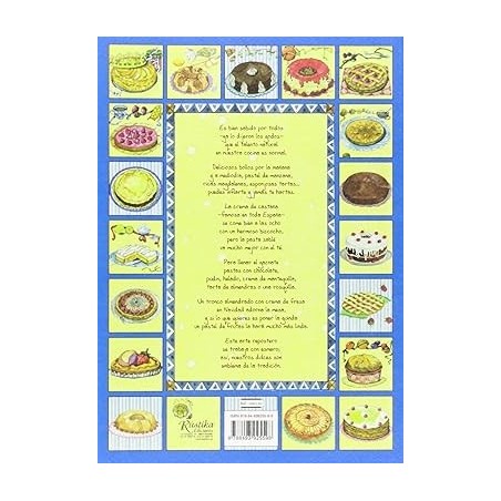 Cuaderno recetas dulces | Libro para escribir y guardar recetas