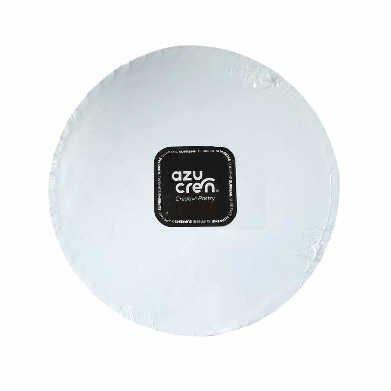Bandeja de presentación Blanco 25 x 1.2 cm Azucren
