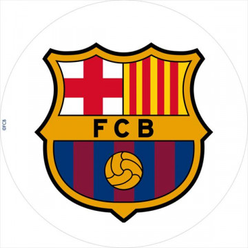 Oblea comestible FC Barcelona