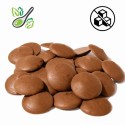 Chocolate con leche sin azúcar con stevia a granel 1kg TORRAS