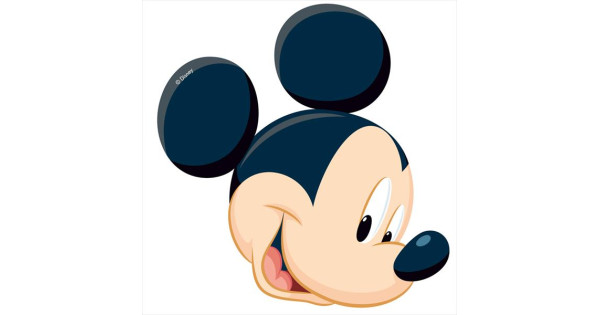 Oblea comestible Silueta Mickey Mouse 1