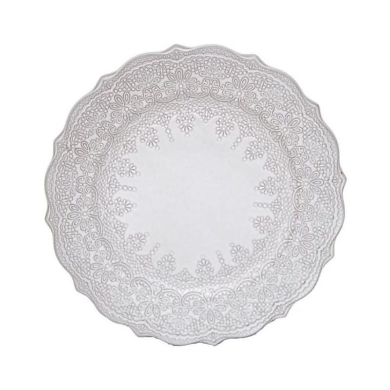 Plato de cerámica 27 cm Encaje Katie Alice