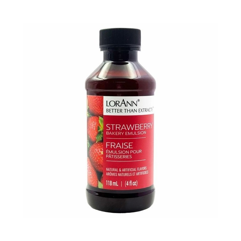 Emulsión de Fresa 118 ml LorAnn