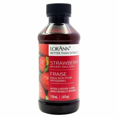 Emulsión de Fresa 118 ml LorAnn