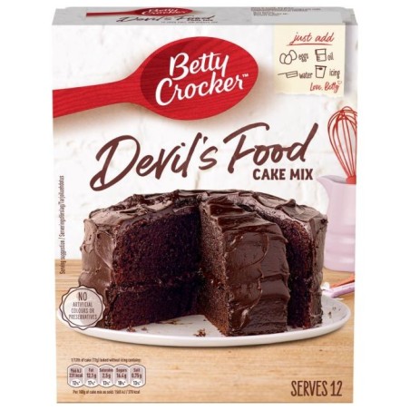 Preparado de Bizcocho de Chocolate Devil´s Food 425g Betty Crocker