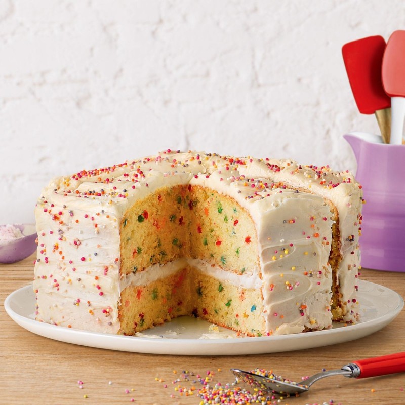 Preparado de Bizcocho de Confeti Rainbow Chip 425g Betty Crocker