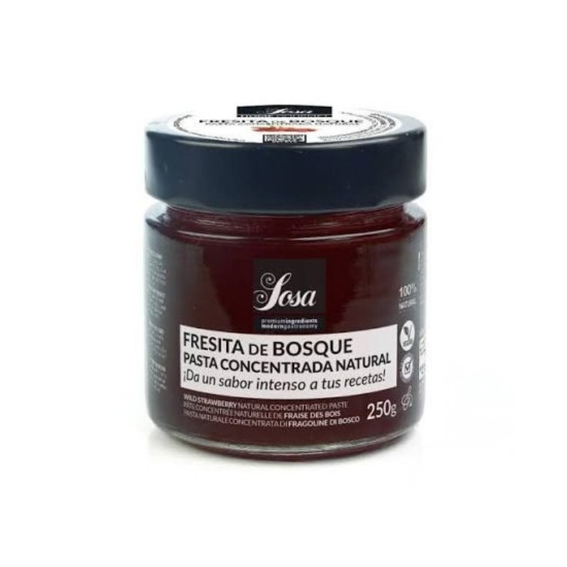 Pasta de Fresita del bosque concentrada 250 g Sosa