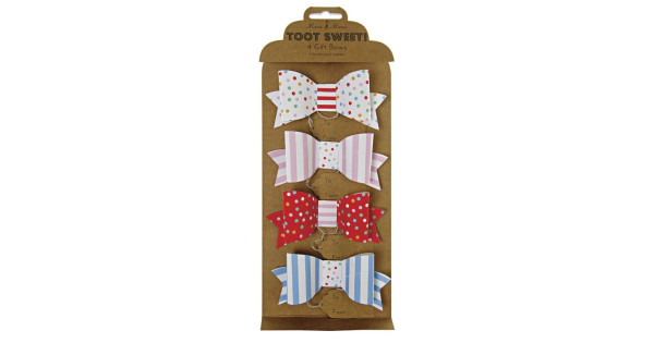 Lacitos decorativos pack 4 Colección Toot Sweet Meri Meri