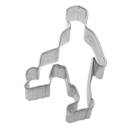 Cortante galletas jugador fútbol Birkmann