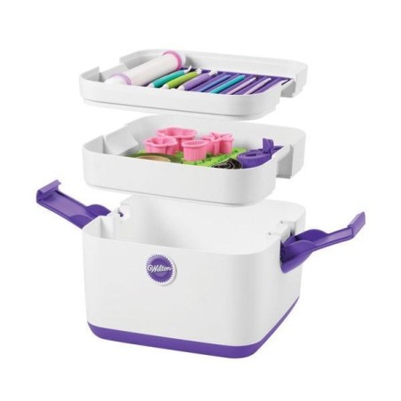 Caja almacenadora Fondant y Pasta de goma 48 piezas Wilton