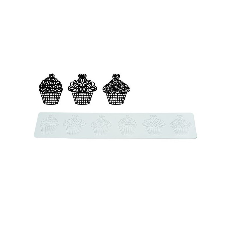 Tapete de Silicona Cupcakes Tricot Decor SLK