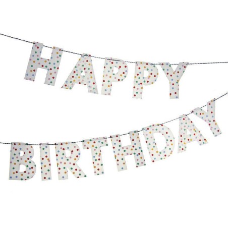 Girnalda Cumpleaños Letras Toot Sweet Meri Meri