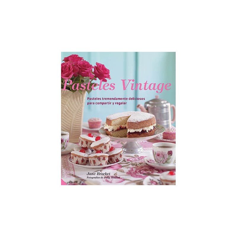 Libro Pasteles Vintage de Jane Brocket