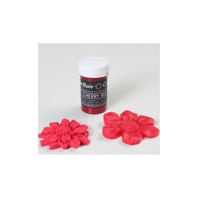 Colorante en pasta Cherry Red Rojo Cereza Sugarflair