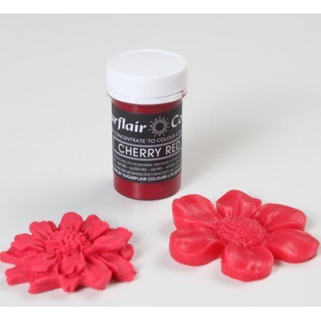 Colorante en pasta Cherry Red Rojo Cereza Sugarflair