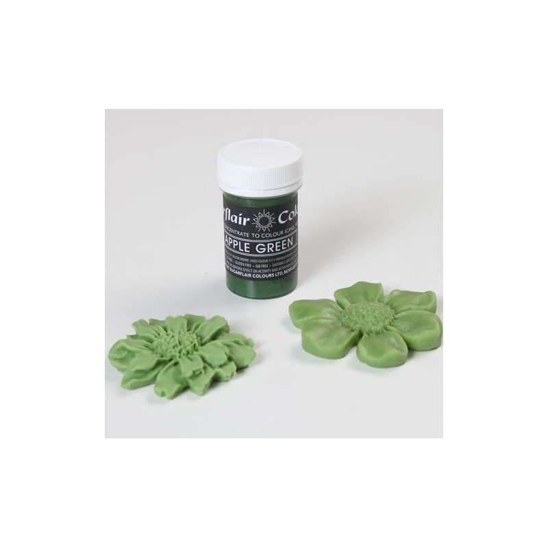 Colorante en pasta Apple Green Verde Manzana Sugarflair