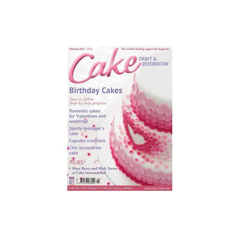 Revista Cake Craft & Decoration Edición Febrero 2014