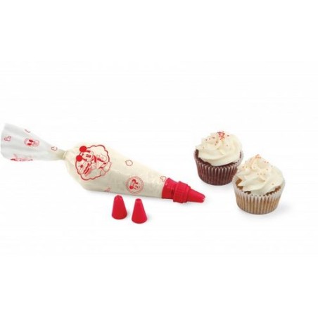 Set decoración Manga + boquillas Mickey Mouse Family Bakery Disney