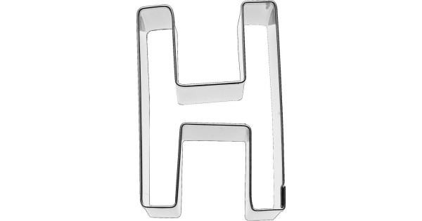 Cortante galleta letra "H" Birkmann
