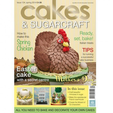 Revista Cakes & Sugarcraft  Nº 124 ,Primavera 2014 Squire Kitchen