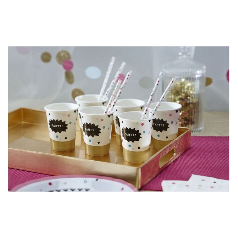 Vasos Fiesta Confetti