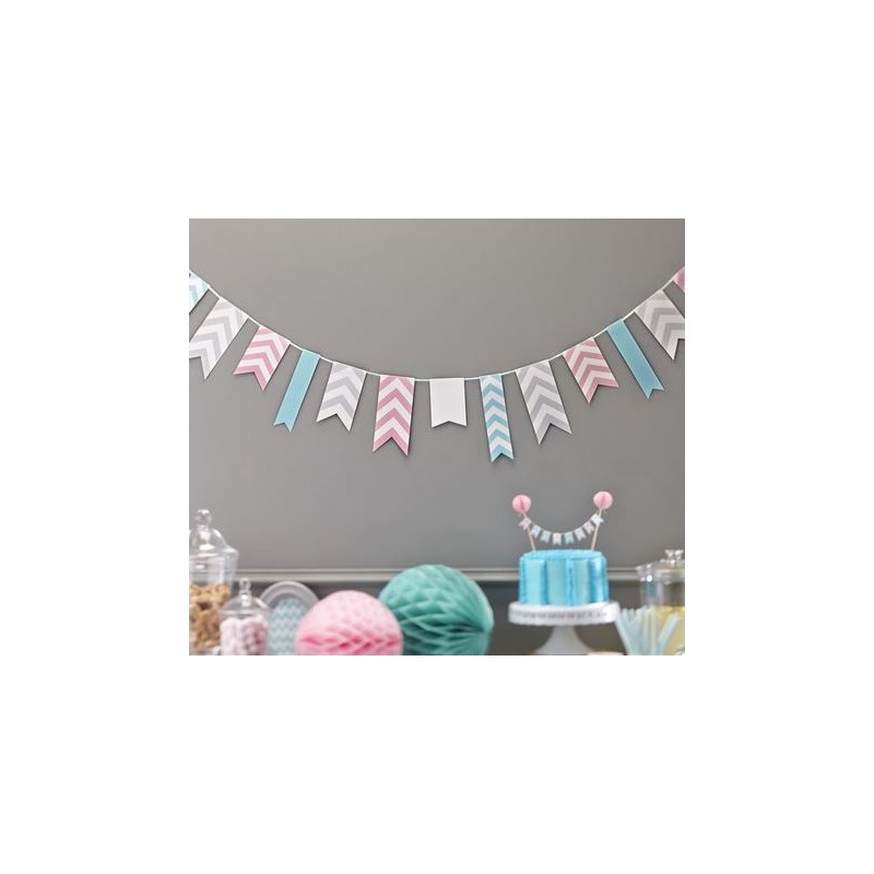 Guirnalda Chevron Pastel