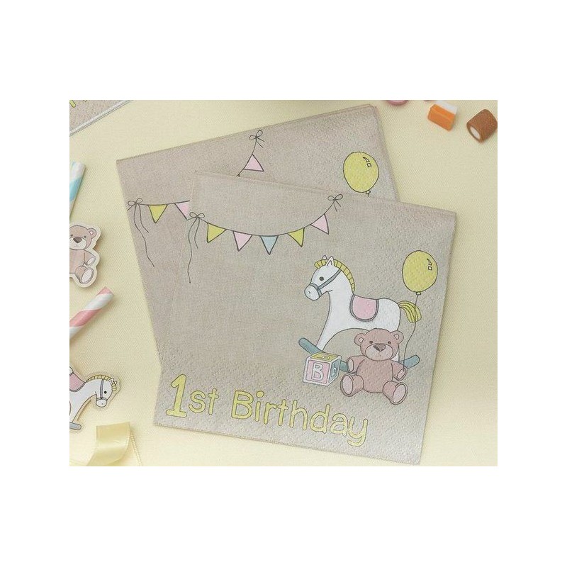 Servilleta de papel Fiesta Bebe