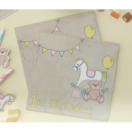 Servilleta de papel Fiesta Bebe