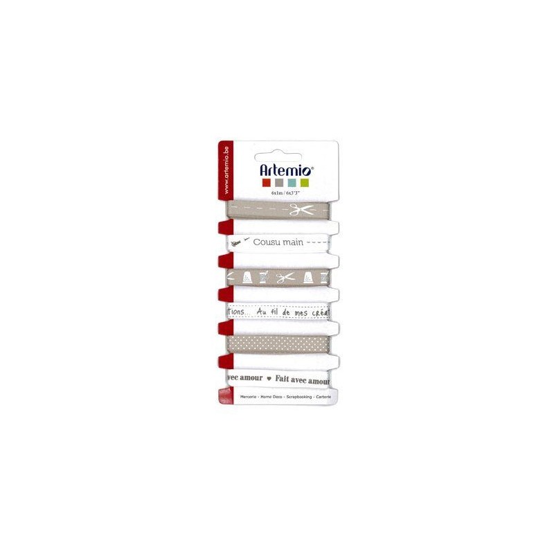 Pack de Cintas de Tela Costura