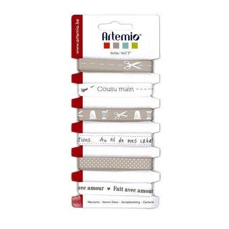 Pack de Cintas de Tela Costura