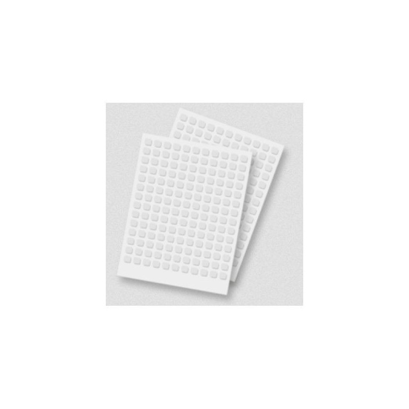 Adhesivos 3D Cuadrado Blanco