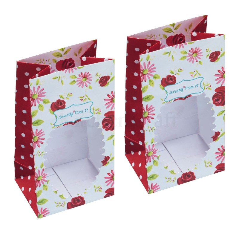 Pack 2 bolsas con ventanas Jardín Secreto