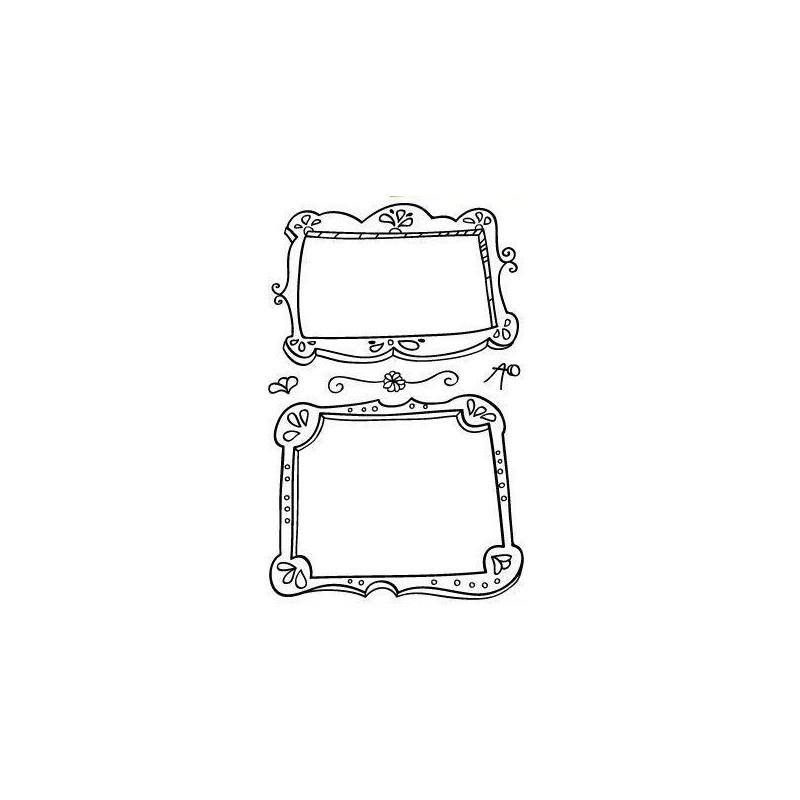Set sellos transparentes Marcos