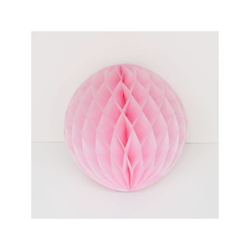 Bola nido de abeja Rosa
