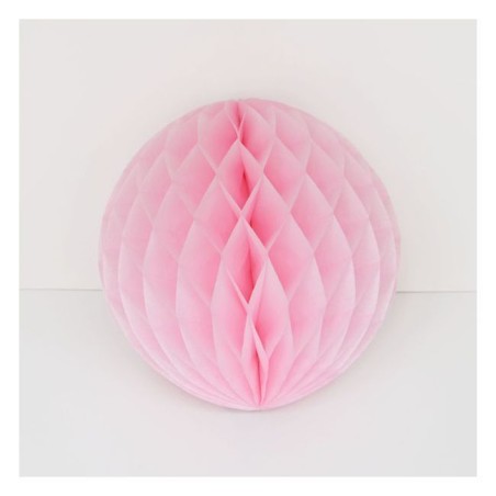 Bola nido de abeja Rosa